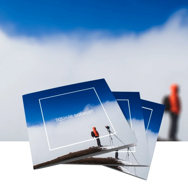 Square Stapled Booklets – High-Quality | Dipol Print